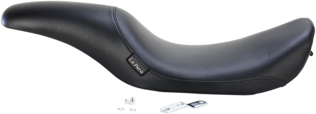 0801-0854 - LE PERA Silhouette Full-Length Seat - Smooth - Black - FL '02 -'07 LH-867PY