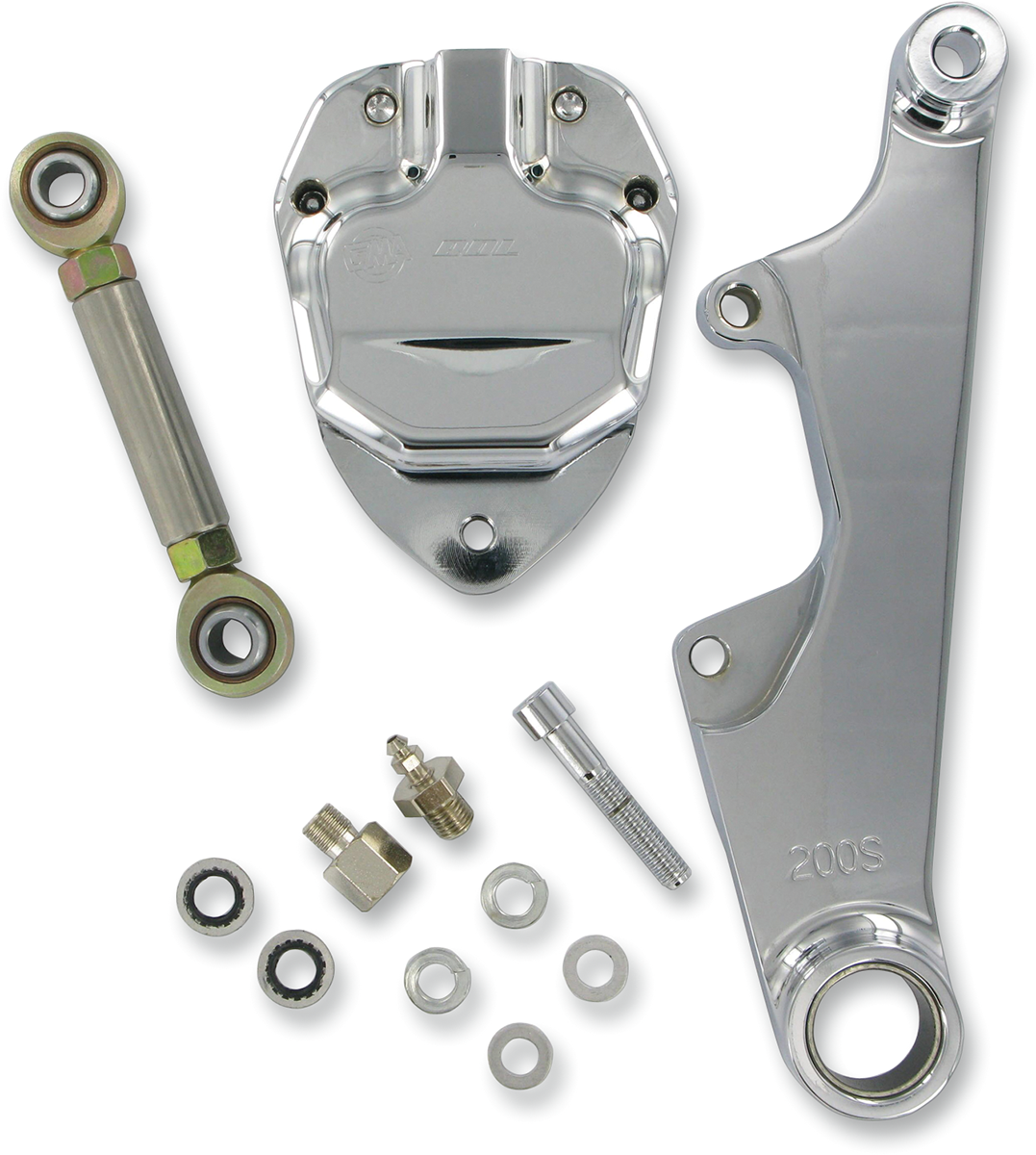 1701-0247 - GMA ENGINEERING BY BDL Front Caliper - FXSTS - Smooth Chrome GMA-200SSC
