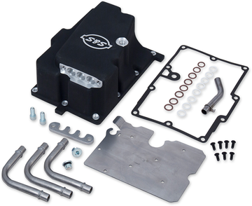 0950-0848 - S&S CYCLE Motor Install Kit - Black - FXD 310-0870