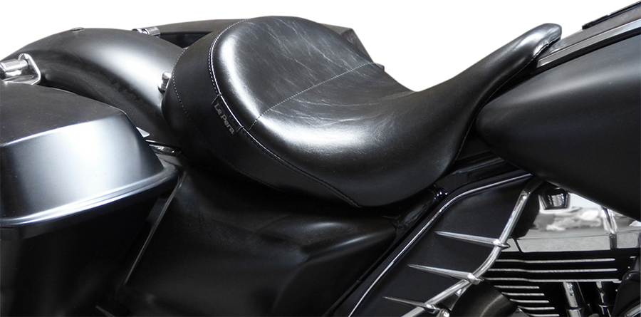 0801-1015 - LE PERA Aviator Up Front Solo Seat - Smooth - Black LKU-017