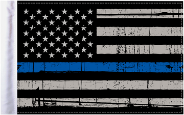 0521-1558 - PRO PAD Grunge U.S.A. Flag - Blue - 6" x 9" FLG-PTBL-US