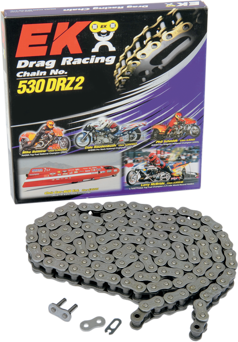 EK 530 Series - DRZ2 - Series Chain - Chrome - 130 Links 530DRZ2-130C