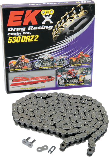 EK 530 Series - DRZ2 - Series Chain - Chrome - 130 Links 530DRZ2-130C