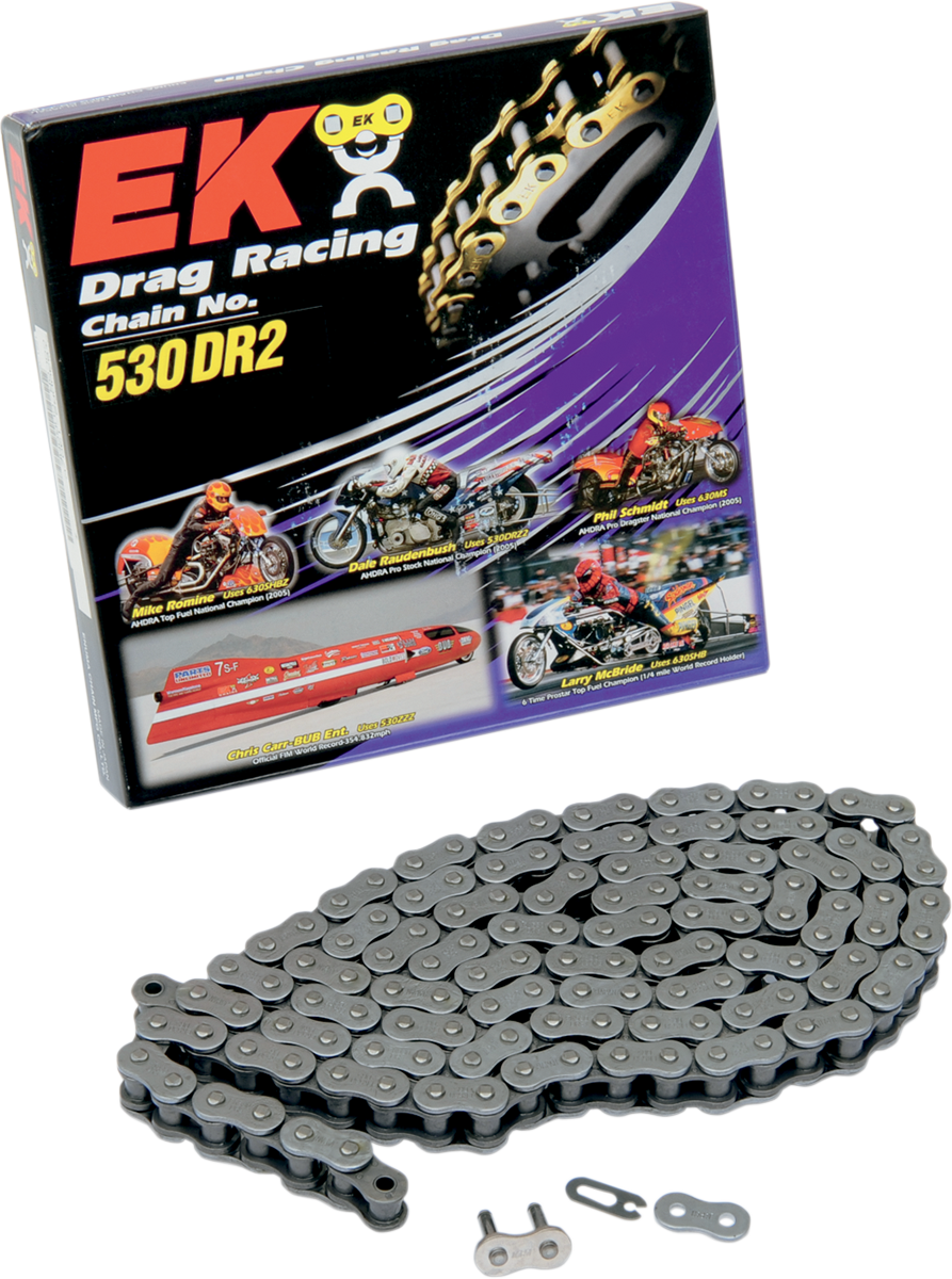 EK 530 Series - DRZ2 - Series Chain - Chrome - 140 Links 530DRZ2-140C