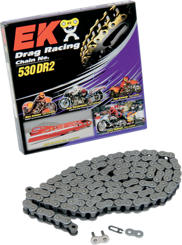 EK 530 Series - DRZ2 - Series Chain - Chrome - 140 Links 530DRZ2-140C