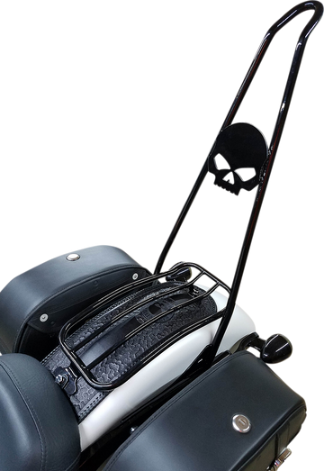 1510-0435 - MOTHERWELL Luggage Rack - Gloss Black - FXDL MWL-219-GB