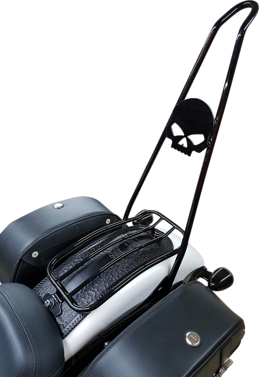 1510-0435 - MOTHERWELL Luggage Rack - Gloss Black - FXDL MWL-219-GB