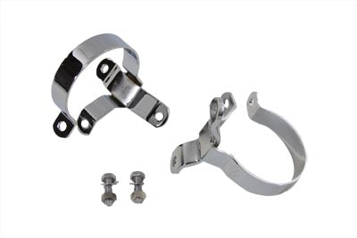 31-1560 - 3-1/4  Muffler Body Clamp Set Chrome