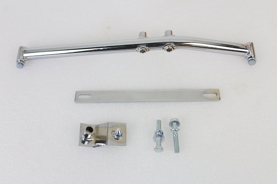 31-4090 - Upswept Header Mounting Bracket Kit Chrome