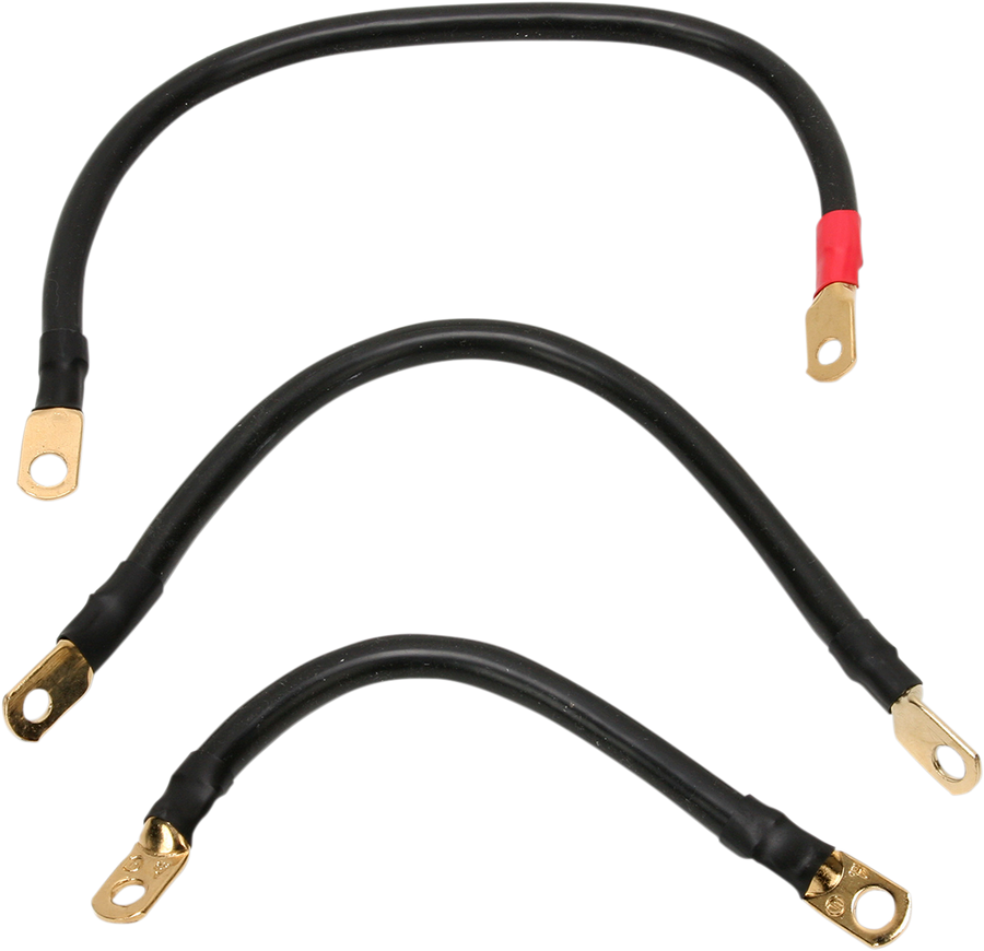 DS-242141 - TERRY COMPONENTS Battery Cables - '91-'05 Dyna 22065