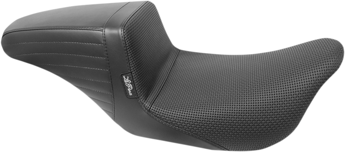 0801-1120 - LE PERA Kickflip Seat - Basketweave - Black - FL '08+ LK-597BW