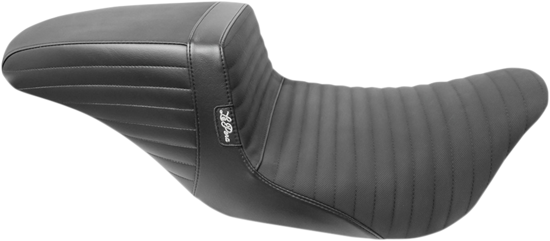 0801-1123 - LE PERA Kickflip Seat - Pleated w/Gripp Tape - Black - FL '08+ LK-597PTGP