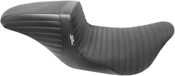 0801-1123 - LE PERA Kickflip Seat - Pleated w/Gripp Tape - Black - FL '08+ LK-597PTGP