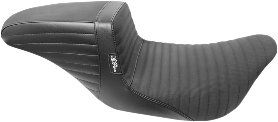 0801-1123 - LE PERA Kickflip Seat - Pleated w/Gripp Tape - Black - FL '08+ LK-597PTGP