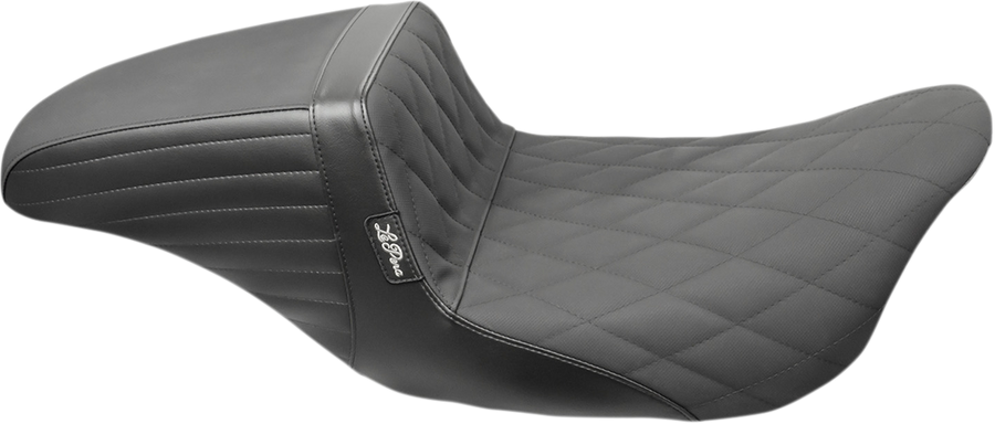 0801-1144 - LE PERA Kickflip Seat - Diamond w/Gripp Tape - Black - FL '08+ LK-597DMGP