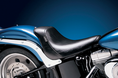 0802-0329 - LE PERA Bare Bones Solo Seat - Smooth - Black - FXST LGK-007