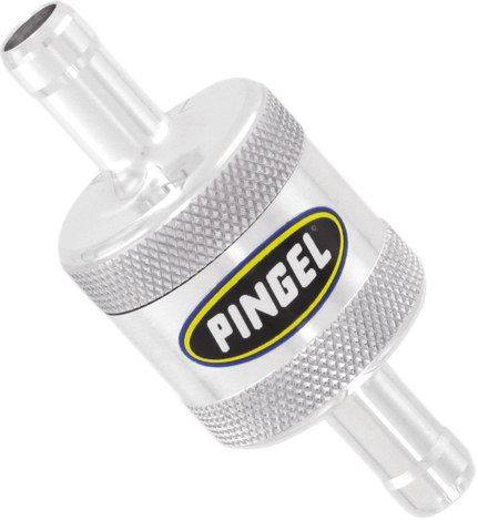 0707-0005 - PINGEL Fuel Filter - Satin - 3/8" SS5P