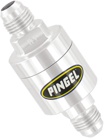 0707-0007 - PINGEL Fuel Filter - Satin - 6AN SS6P
