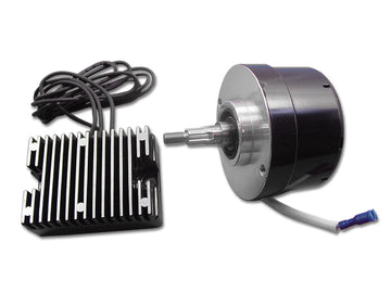 32-0371 - Black 17 Amp 12 Volt Alternator Generator Conversion Kit