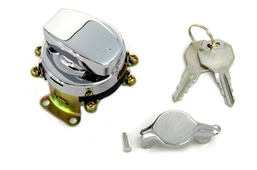 32-0419 - Fat Bob Ignition Switch with 6 Terminals Chrome