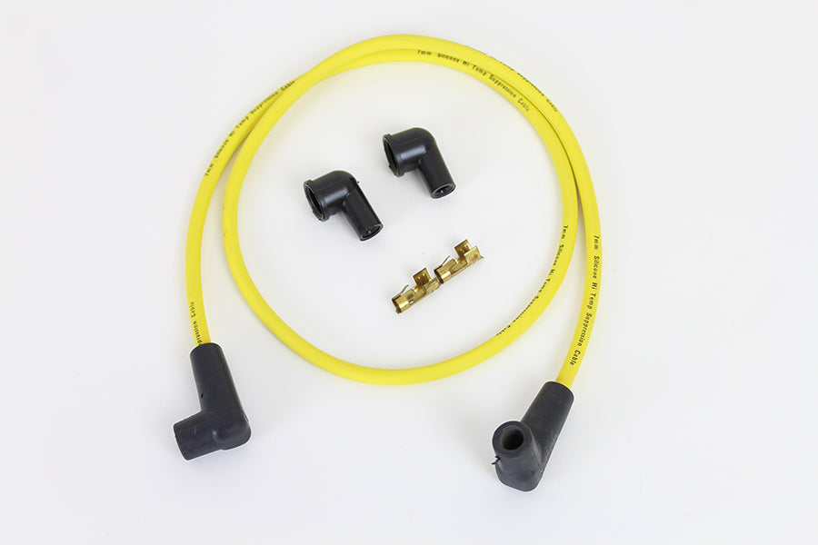32-0647 - Yellow Suppression Core 7mm Spark Plug Wire Kit