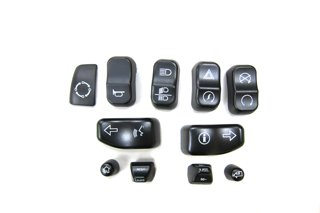 32-1243 - Black Switch Cover Set