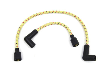 32-7338 - Sumax Yellow with Black & Red Tracer 7mm Spark Plug Wire Set