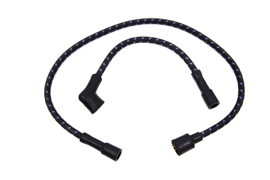 32-7341 - Sumax Black with Blue Tracer 7mm Spark Plug Wire Set