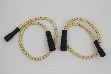 32-7347 - Sumax Yellow with Black & Red Tracer 7mm Spark Plug Wire Set