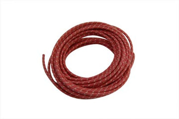 32-8095 - Red 25' Cloth Covered Wire