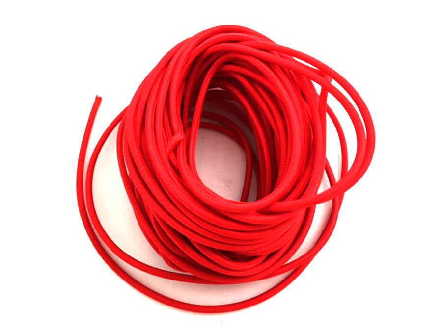 32-8120 - Pure Red 25' Braided Wire