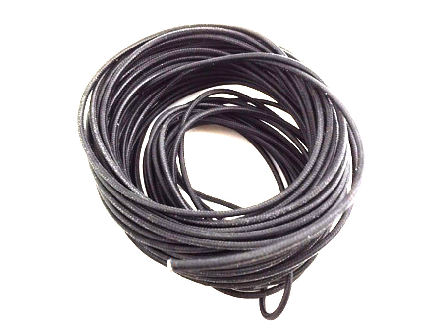 32-8121 - Pure Black 25' Braided Wire