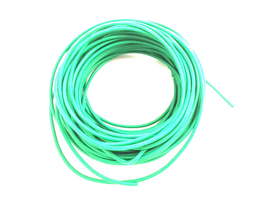 32-8122 - Pure Green 25' Braided Wire