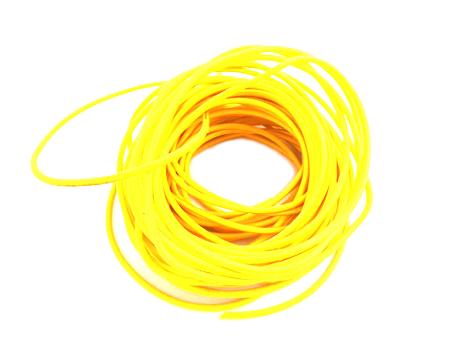 32-8125 - Pure Yellow 25' Braided Wire