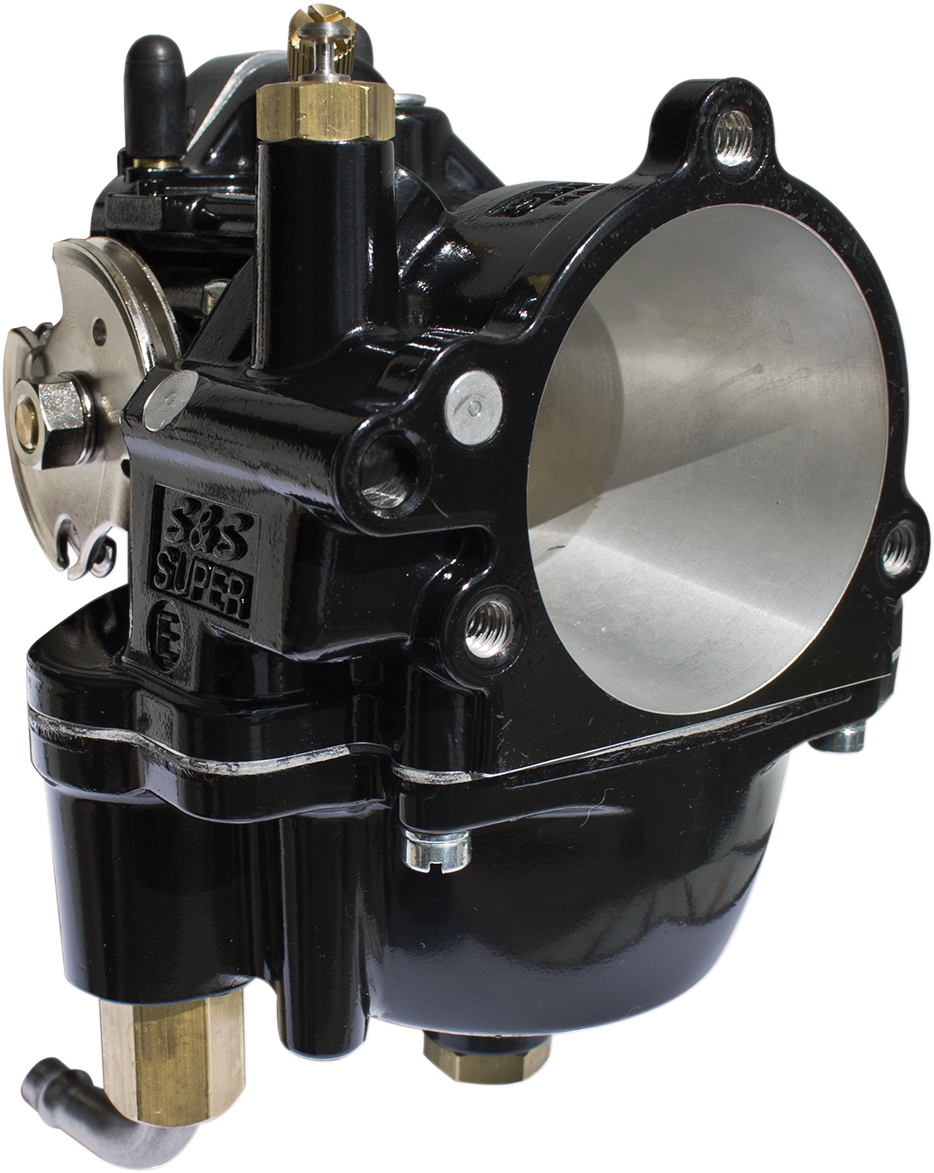 1002-0059 - S&S CYCLE Standard E Carburetor - Black 110-0133