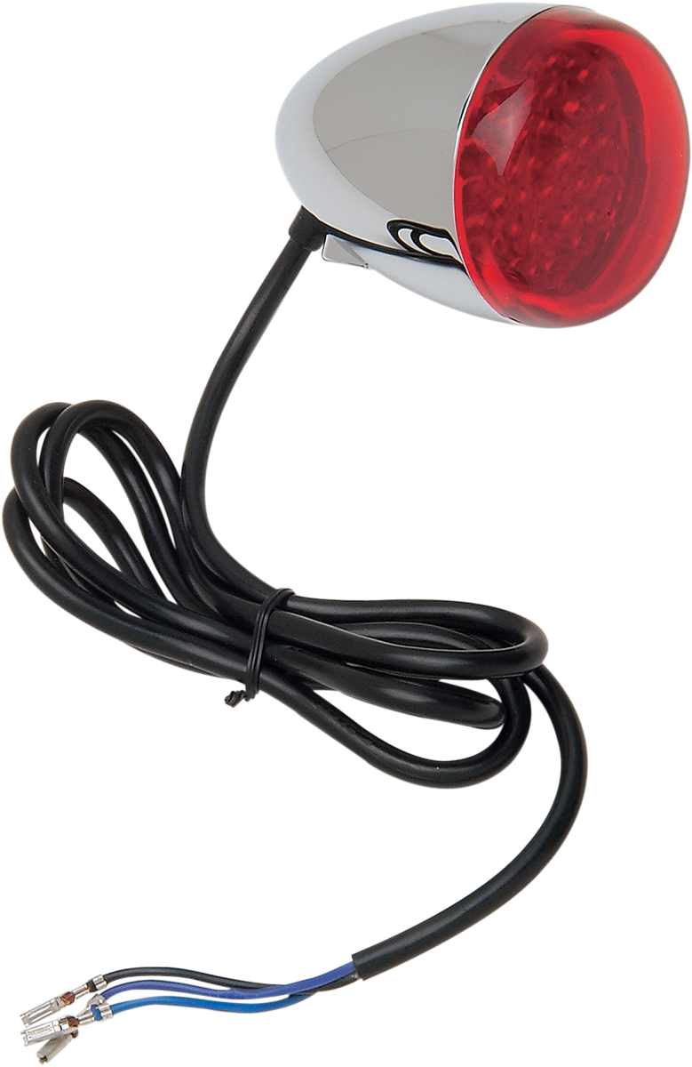 2020-0158 - CHRIS PRODUCTS Turn Signal - LED - Chrome/Red 8500R-LED