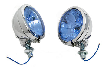33-0278 - H-3 Spotlamp Set with Blue Lens