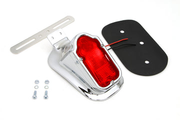 33-0305 - Chrome Tombstone Style Tail Lamp Assembly