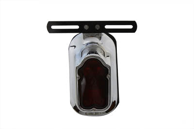 33-0329 - Replica Chrome Tombstone Tail Lamp