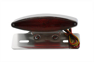 33-0435 - Chrome Snake Eye Fender Mount Tail Lamp Kit