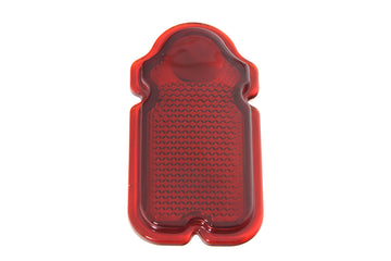 33-0502 - Red Glass Tombstone Tail Lamp Lens