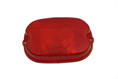 33-0504 - Tail Lamp Stock Type Red Plastic Lens