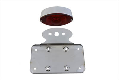 33-0613 - Tail Lamp and License Plate Set Cateye Style