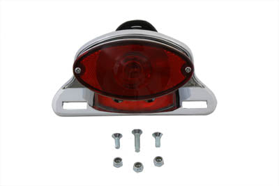 33-0621 - Chrome Cateye Tail Lamp Assembly