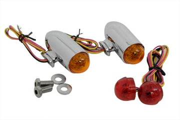 33-0762 - Bullet Marker Lamp Set with Red and Amber LEDs