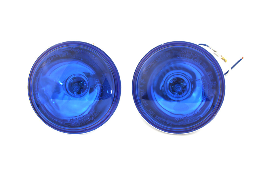 33-0976 - 4-1/2  Blue Pursuit Spotlamp Bulb Set