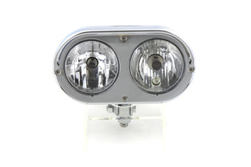 33-1134 - Dual Headlamp with 4  Twin Bulbs