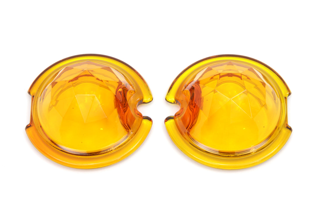 33-1139 - Tail Lamp Lens Set Faceted Amber