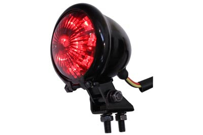 33-1527 - Round LED Tail Lamp with Red Lens