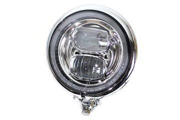 33-1594 - 5-3/4  Bates Style LED Headlamp Chrome